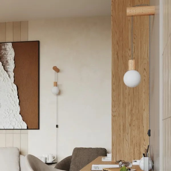 Sollux SL.1645 - Applique NIBMI 1xG9/8W/230V faggio