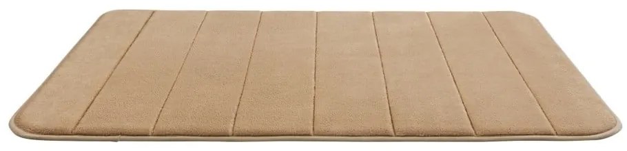 Tappeto da bagno beige con memory foam , 80 x 50 cm Stripes - Wenko