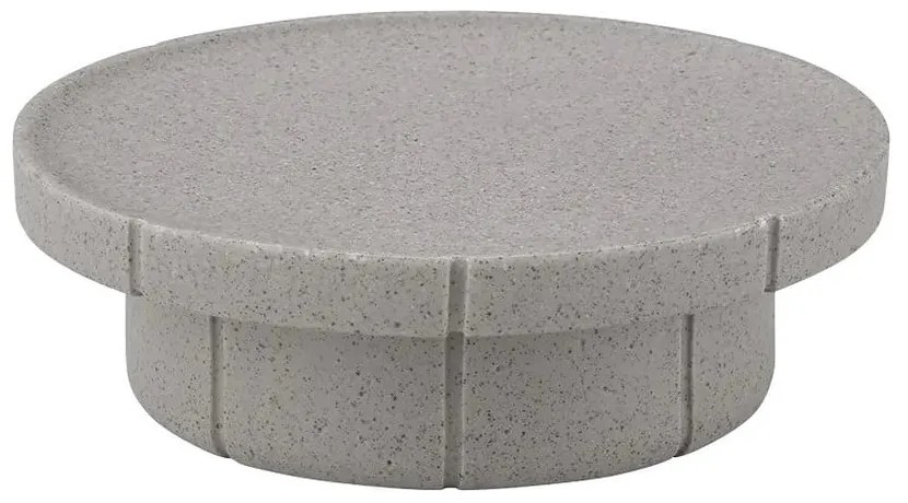 Portasaponetta grigio chiaro in poliresina Kua – Blomus