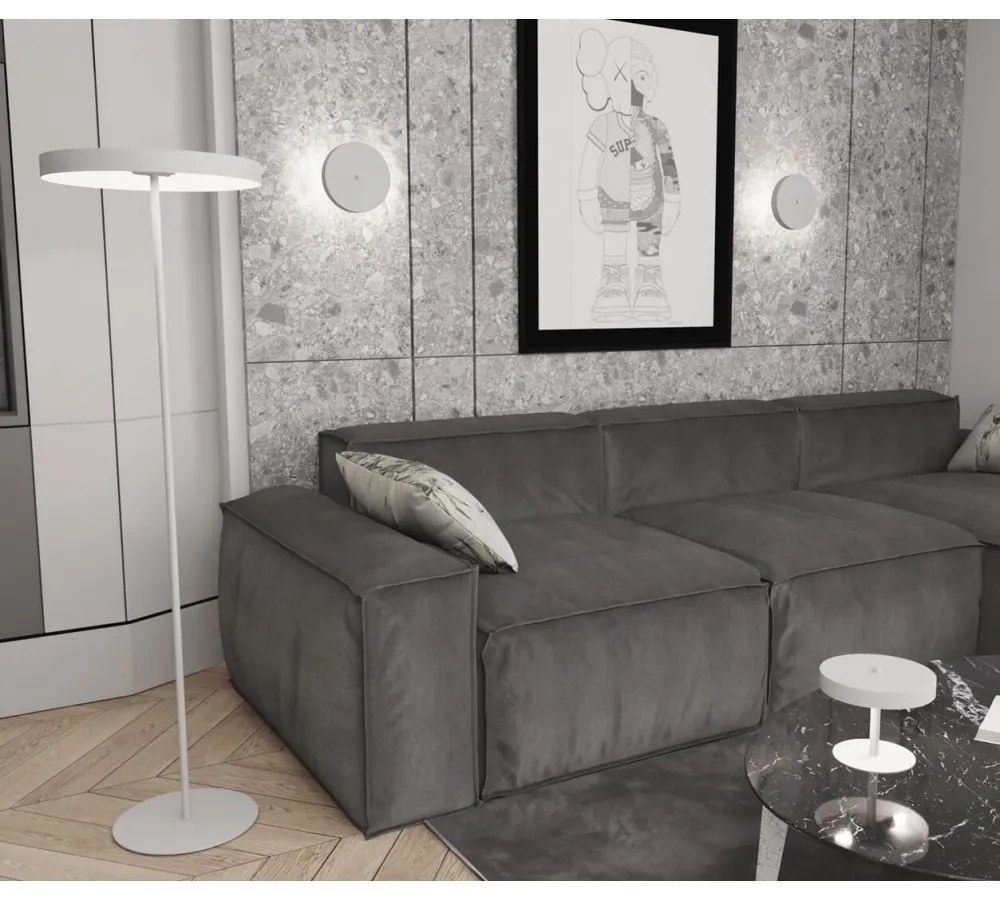 Lampada da parete in acciaio NEMO K2 da interno 2xG9 Colore del corpo Bianco
