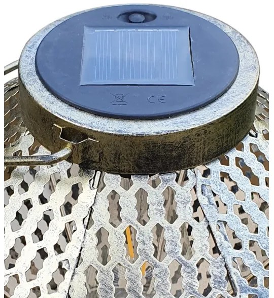 Lampada LED solare LAURA 1xE27/1,2V IP44