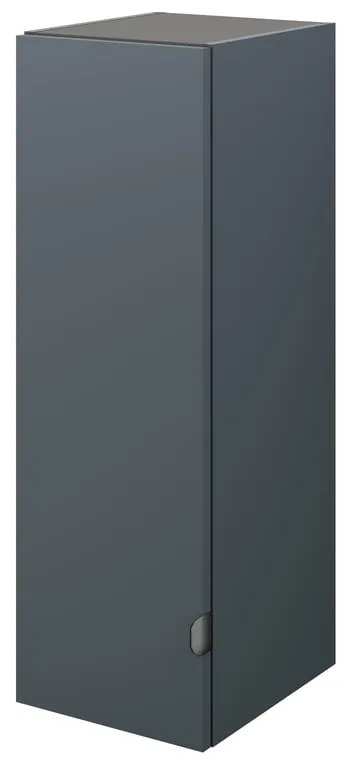 Pensile bagno Neo grigio scuro SENSEA, 1 anta apertura da sinistra P 35 x L 30 x H 90 cm