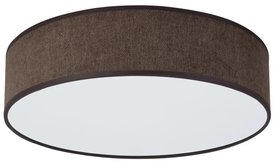 Duolla - Lampada LED da soffitto CORTINA LED/26W/230V Ø30 cm 4000K marrone