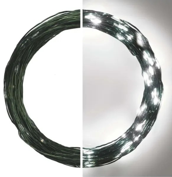 Catena LED da esterno natalizia 150xLED/20m IP44 bianco freddo