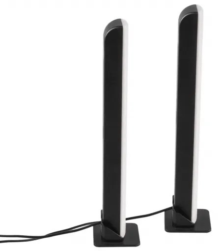 SET 2x LED RGB Lampada da tavolo dimmerabile LED/5W/5V + telecomando