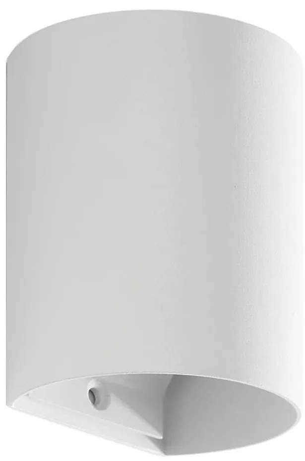 FARO 40522 - Applique SOLE 1xGU10/8W/230V bianco arrotondato