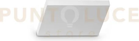 Block applique a parete 3000k led 10w 850 lm 15cm