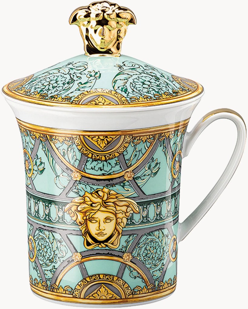 Tazza in porcellana con coperchio edizione limitata Scala Palazzo