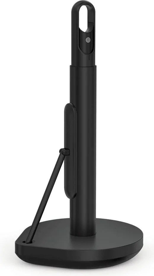 Porta asciugamani da cucina in acciaio nero opaco - simplehuman