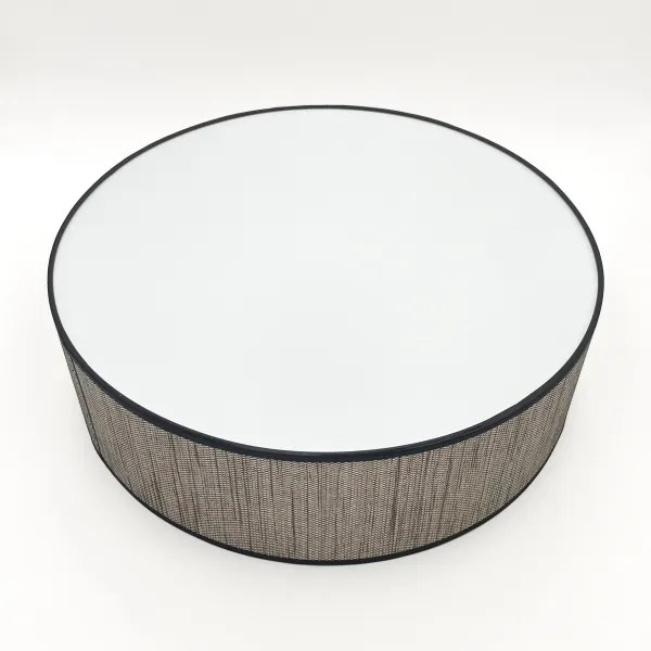 Plafoniera SIRJA 2xE27/15W/230V Ø 45 cm marrone