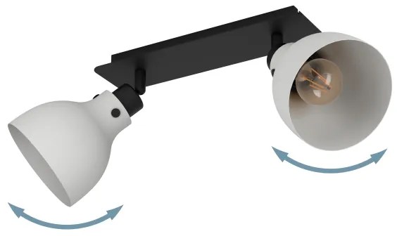 Eglo 43828 - Faretto MATLOCK 2xE27/40W/230V