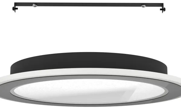 Eglo 901238 - Plafoniera LED dimmerabile MACCHIONI LED/20W/230V nero + +TC