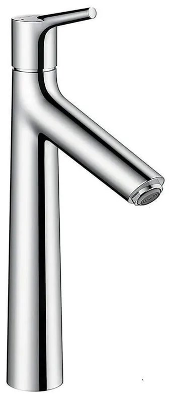 Rubinetto per lavabo getto laminare cristallino Talis s cromo lucido HANSGROHE H 33.2 cm