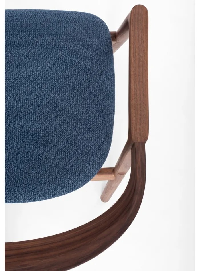 Sedia da pranzo blu/marrone Muna – Gazzda