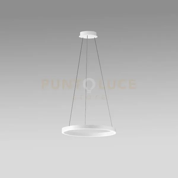 Criseide s/p - lampadario a sospensione bianco 1 luce led 3000k 320...
