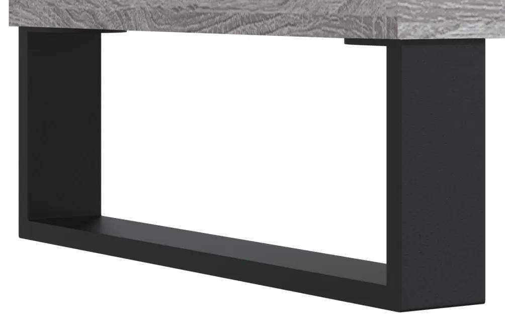 Mobile Porta TV Grigio Sonoma 69,5x30x50cm in Legno Multistrato