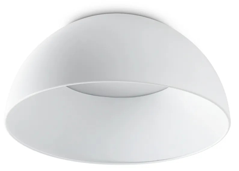 Plafoniera Contemporanea Corolla Metallo Bianco Led 24W 3000K Ip20