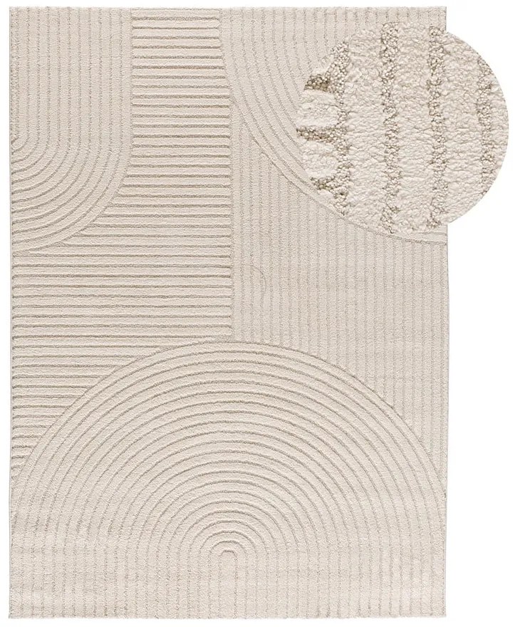 Tappeto crema 80x150 cm Verona - Universal