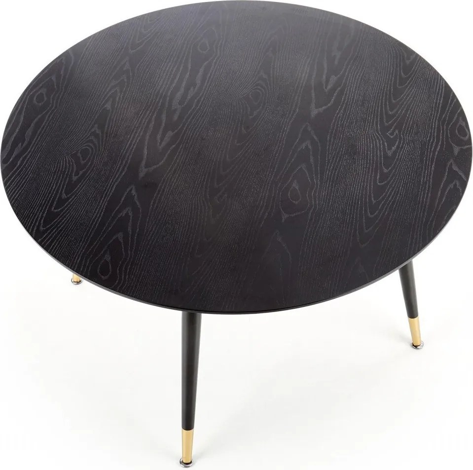 Tavolo Embos nero - d120xh75 cm