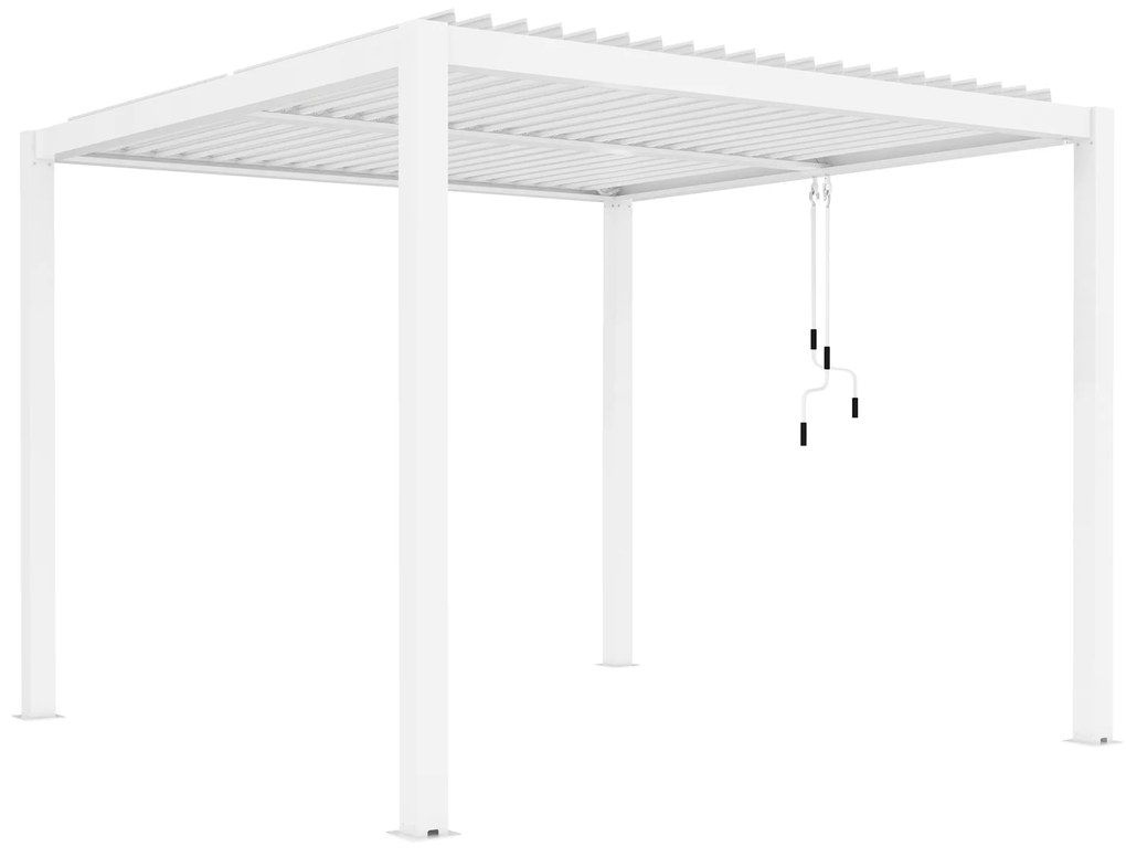 NIMBUS - pergola bioclimatica in alluminio 3 x 3 m