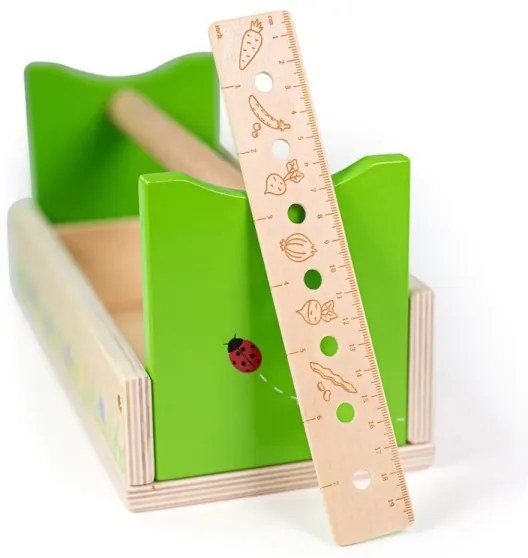 Bigjigs Toys - Set da giardinaggio in cassetta