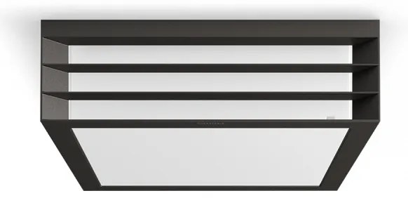 Philips 17350/93/PN - Plafoniera da esterno MYGARDEN MOONSHINE 2xE27/14W