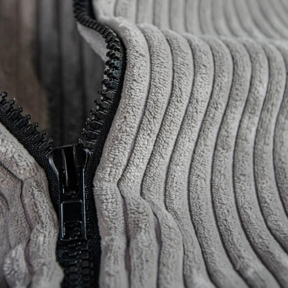 Pouf a sacco per bambini marrone con rivestimento in velluto a coste Cocoon 80 – SLOWDOWN