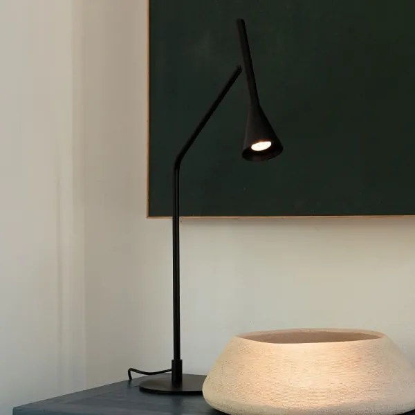 Ideal Lux - Lampada da tavolo LED dimmerabile DIESIS LED/6,5W/230V CRI 90 nero