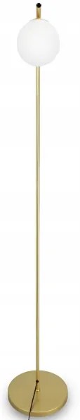 Lampada da terra 1xE27/40W/230V oro/bianco