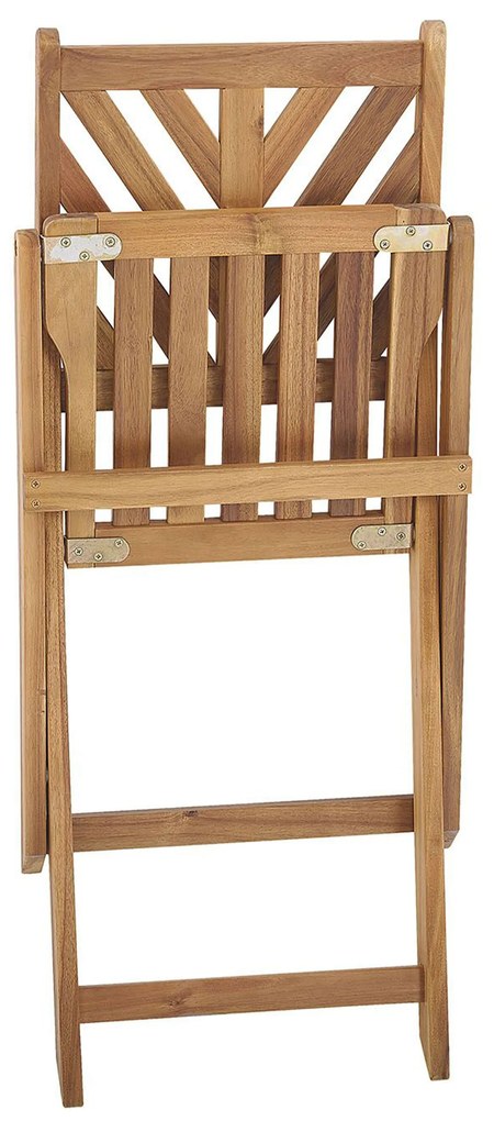 Set bistrò in legno di acacia TERNI Beliani