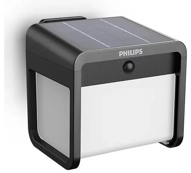 Philips -Applique a LED solare con sensore EZRA LED/1,8W/3,7V 3000K IP44