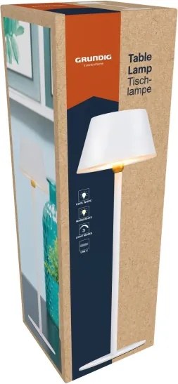 Grundig - Lampada da tavolo touch a LED/5V 1200 mAh