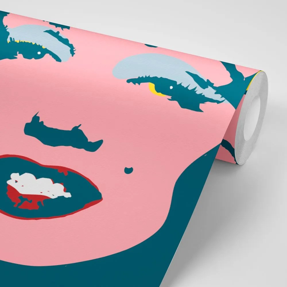 Carta da parati – Marilyn Monroe in design pop art