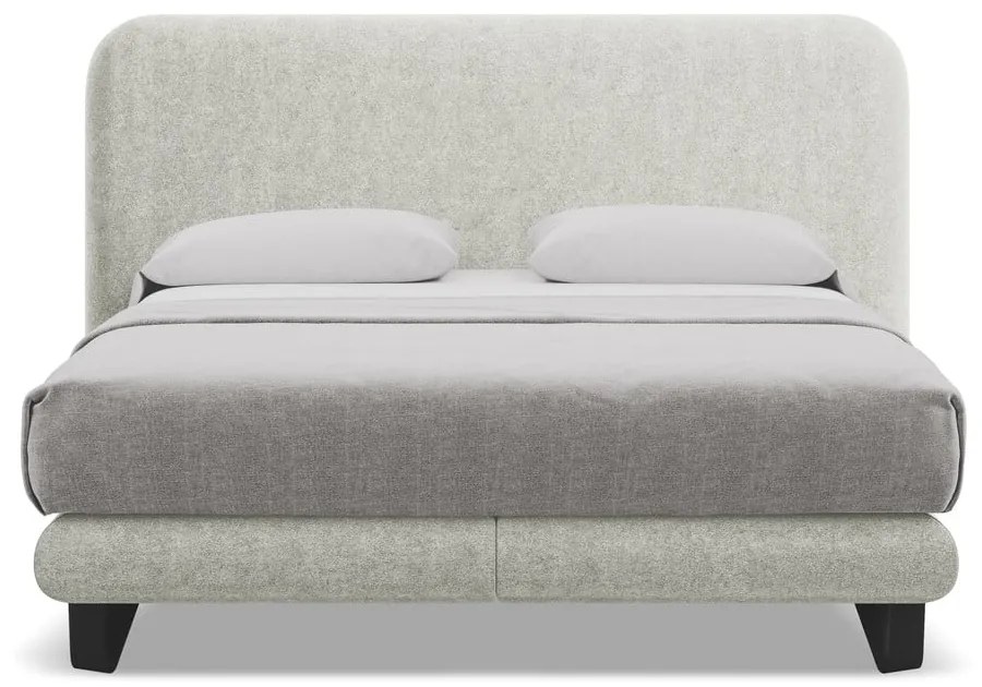 Letto boxspring beige 140x200 cm Ilima - Makamii