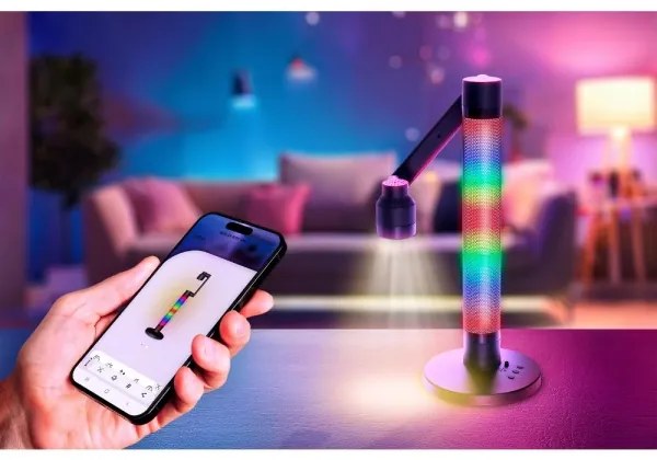 Retlux - Lampada da tavolo LED RGBW dimmerabile 10W 5V 2700-6000K Wi-Fi Tuya + D