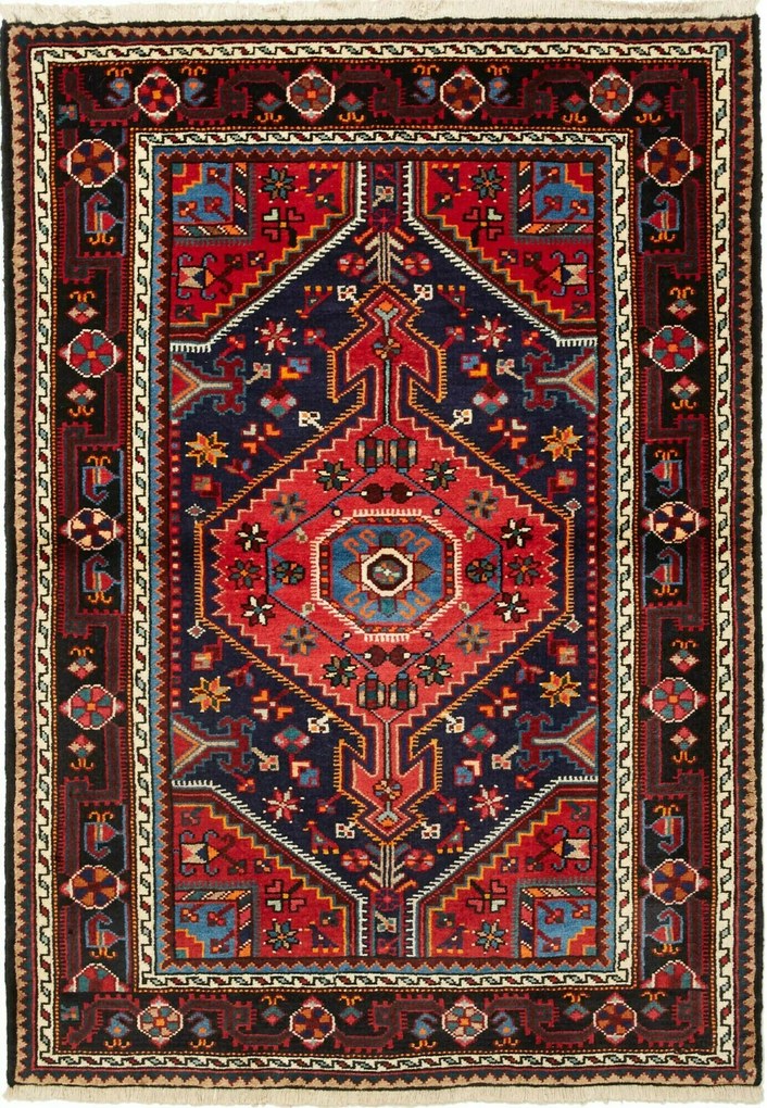 Hamedan Tappeto persiano 110x150 (Iran) Annodato A Mano