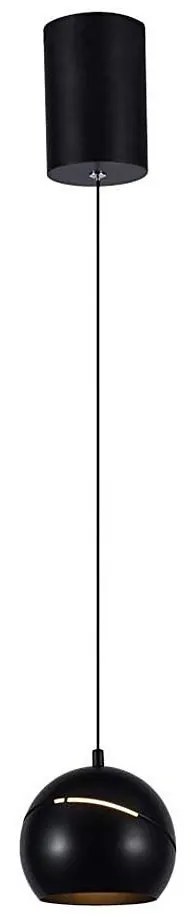 Lampadario LED a sospensione con filo LED/8,5W/230V 3000K nero