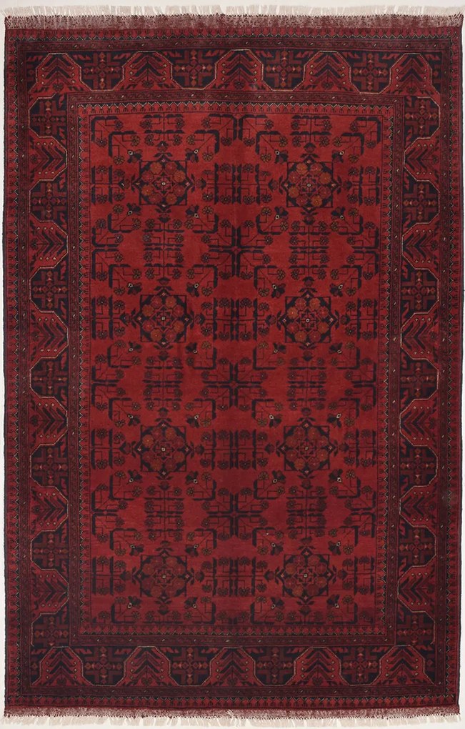 Afghan Tappeto 130 x 200 (Afghanistan) Annodato A Mano