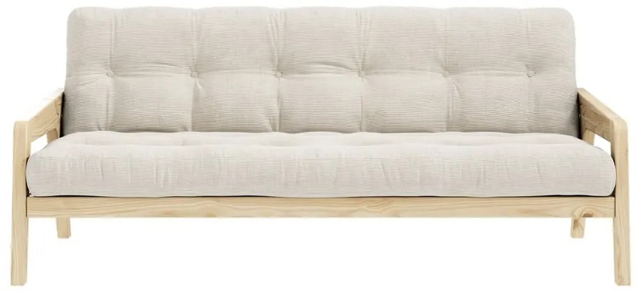 Divano variabile in velluto a coste Naturale Grab Raw - Karup Design