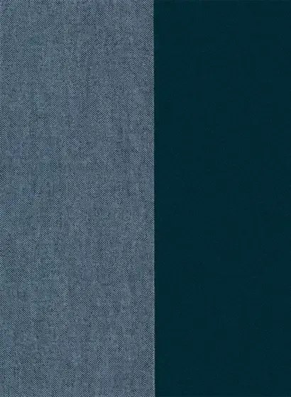 Flamant Carta da parati Velvet & Lin - Midnight & Blue
