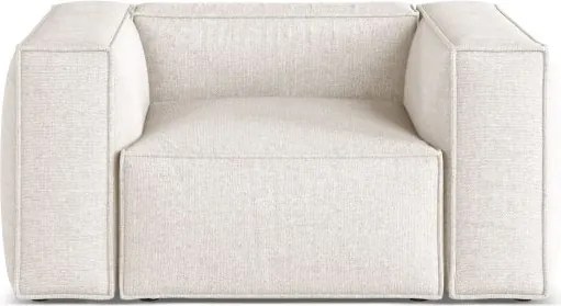 Poltrona Aveiro in chenille Eden – 114x90x71 cm