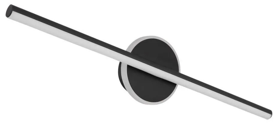 Globo 41924S - Illuminazione a LED per specchi da bagno PEPE LED/10W/230V IP44 nero