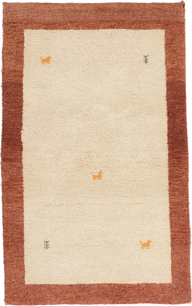 Gabbeh Tappeto 150x90 (Indian) Annodato A Mano