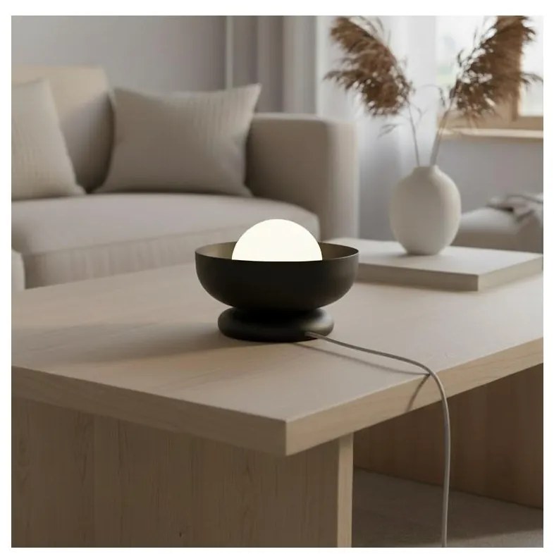 Lampada da tavolo OZZY 1xG9/8W/230V nera