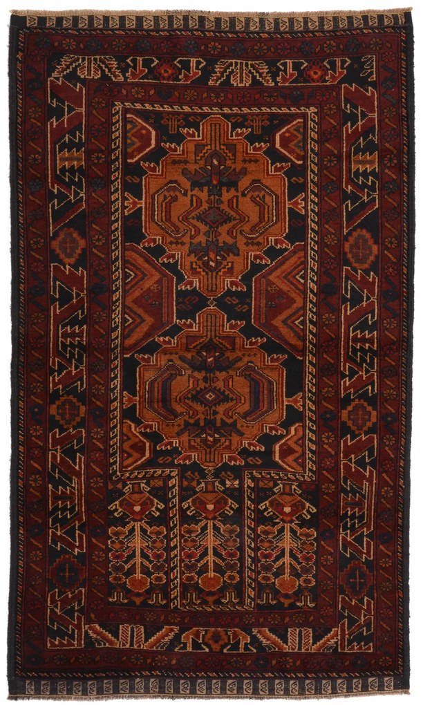 Beluch Tappeto 150x90 (Afghanistan) Annodato A Mano