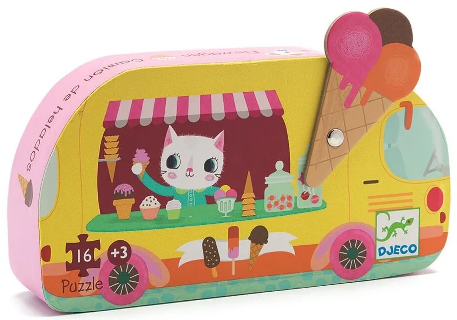 Puzzle - gelataio - 16 pezzi