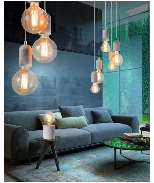 Azzardo AZ2385 - Lampadario a sospensione con filo VOLTA 3xE27/40W/230V