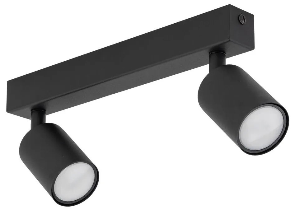 Faretto NEX 2xGU10/10W/230V nero