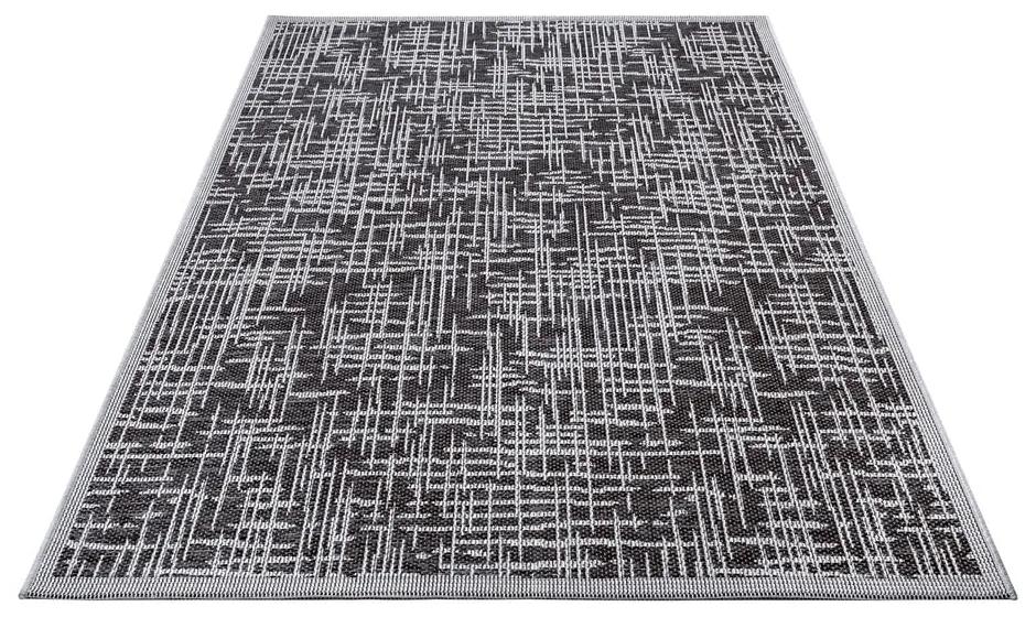 Tappeto per esterni grigio scuro 63x120 cm Clyde Telu - Hanse Home
