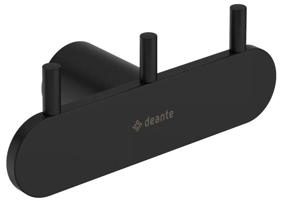 Deante ADR_N131 - Gancio da parete ROUND nero
